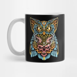 Owl Mural Design Mug